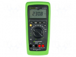 Digital multimeter | LCD | 3,75 digit (3999) | 3x/s | Resol: 1&deg;C | IP50