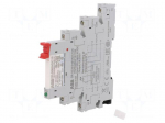 Relay: interface | SPDT | Ucoil: 230VAC,230VDC | CR-S