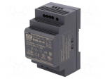 Power supply: switching | for DIN rail | 60W | 48VDC | 1.25A | OUT: 1