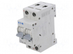 Circuit breaker | 230/400VAC | 250VDC | Inom: 16A | Poles: 2 | Charact: C
