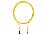 Cable: for sensors/automation | M8 | PIN: 4 | angled | 5m | plug