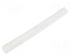 Heat shrink sleeve | glueless | 3: 1 | 12mm | L: 1.2m | transparent