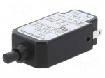 Circuit breaker | Urated: 240VAC | 48VDC | 0.6A | SPST | Poles: 1 | MCB