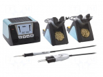 Station: soldering/desoldering | 150W | 100&divide;450&deg;C | 230VAC | ESD | Ch: 2