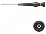 Screwdriver: precision | 6-angles socket | HEX 5.5mm | ESD