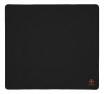 Mousepad DELTACO GAMING DMP460 L, 450x400x4mm, stitched edges, black / GAM-137