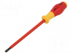 Screwdriver: insulated | slot | 6.5x1.2mm