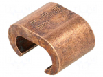 Connector: C shape crimp | copper | 150mm2 | Application: earthing
