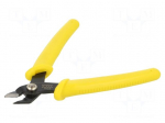Pliers | side,cutting | ergonomic handle,return spring