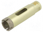 Diamond hole saw | &Oslash;: 25mm | glaze,ceramic tile | Thread: M14