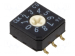 Encoding switch | DEC/BCD | Pos: 10 | SMT | Rcont max: 50m&Omega; | 8x8x4.27mm
