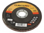 Flap grinding wheels | &Oslash;: 125mm | Granularity: 80 | 22.23mm
