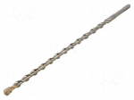 Drill bit | for concrete | &Oslash;: 12mm | L: 360mm | SDS-Plus&reg;