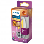 Philips LED Classic 3.4W (40W) B35 E27 CL WGD90 dimmējama spuldze