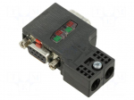 Plug | 59x35.6x15.8mm | IP20 | Interface: Profibus | 12Mbps