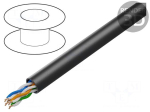 Wire | U/UTP | 4x2x24AWG | industrial Ethernet,outdoor | Cat 5e | wire