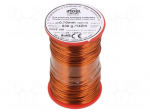 Coil wire | double coated enamelled | 0.7mm | 0.5kg | -65&divide;200&deg;C