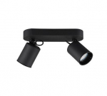 Trio Pago spotlight 2-pc GU10 matt black gaismeklis 803500232 4017807408249