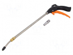 Air blow gun | pneumatic,telescopic | 6&divide;8bar | 144l/min