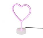 Trio Heart LED table lamp white gaismeklis R55210101 4017807429381