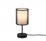 Trio Burton table lamp E14 matt black gaismeklis 511400132 4017807538755