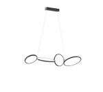 Trio-Lighting Rondo LED  110 cm matt black piekaramā lampa