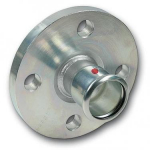 SANHA-Therm cinkota tērauda flanču adapt.DN80/88.9mm,PN6 Cinkota tērauda flanču adapteris PN6