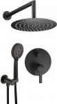 Concealed shower set