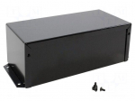 Enclosure: multipurpose | X: 102mm | Y: 203mm | Z: 76mm | 1411 | aluminium