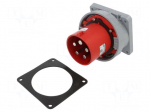 Connector: AC supply 3-phase | socket | male | 125A | 400VAC | IP67