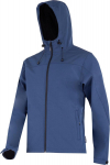 Jalan&otilde;ud, t&ouml;&ouml;riided | Isikukaitsevahendid // T&ouml;&ouml;-, kaitse-, k&otilde;rgn&auml;htavusega riided // Kurtka softshell z kapt. granatowa, "xl", ce, lahti