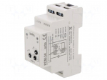 Automation module: timer | 0,1s&divide;10days | SPDT | 250VAC/16A | PCM | IP20