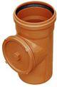 PVC Inspection Tee Dn110 Wavin