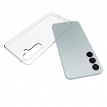Back panel cover Evelatus Samsung Galaxy S23 Plus Clear Silicone Case 1.5mm TPU Transparent