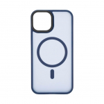 Back panel cover Evelatus Apple iPhone 14 Pro Hybrid Case With MagSafe PC+TPU Blue