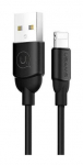 Cable USAMS Apple SJ245USB01, USB B - Lightning 8pin, 1 m Cabel Black