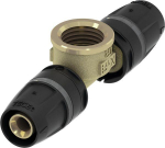 Push-fit tee 25 x 3/4''F x 25 TECE