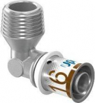 Elbow male 32x1" brass, Uponor