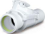 Sewer Check Valve Dn 50 White KARMAT