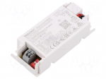 Power supply: switching | LED | 25W | 24&divide;42VDC | 450&divide;600mA | 198&divide;264VAC