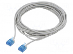 Patch cord | U/FTP | Cat: 6a | RJ45 plug,both sides | stranded | Cu | 3m