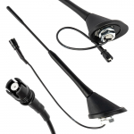 Auto- ja mootorrattatooted, elektroonika, navigatsioon, CB raadio // Car Radio and TV antennas and accessories // Antena samochodowa uniwersalna bat maszt ze wzmacniaczem raku-2 ant10 amio-04154