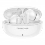Borofone BW19 TWS 5.3 BT Fast pair Comfort fit Headset White