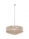 Trio Svea piekarama lampa 46 cm E27 beige brushed steel 364790144 4017807617245