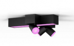 Philips Hue Centris Hue cross 3-spots melns 929003809001 8720169318670