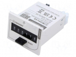 Counter: electromechanical | mechanical indicator | pulses | 999999
