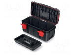 Chest | tool case | black | polymer | S BLOCK PRO | 550x280x264mm | IP55