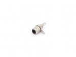 RCA BINDING POST FEMALE - NICKEL - BLACK