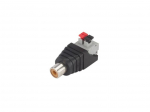 RCA FEMALE TO 2P SPRING TERMINAL (5 pcs)