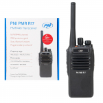 Portable radio station PNI PMR R17 446MHz, 0.5W, 16 PMR channels and 50 CTCSS and 104 DCS tones, programmable, Li-Ion 2200 mAh, IP68